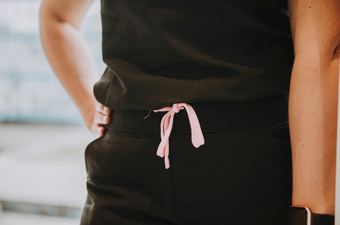 Women’s High-Rise Tailored Scrub Pants