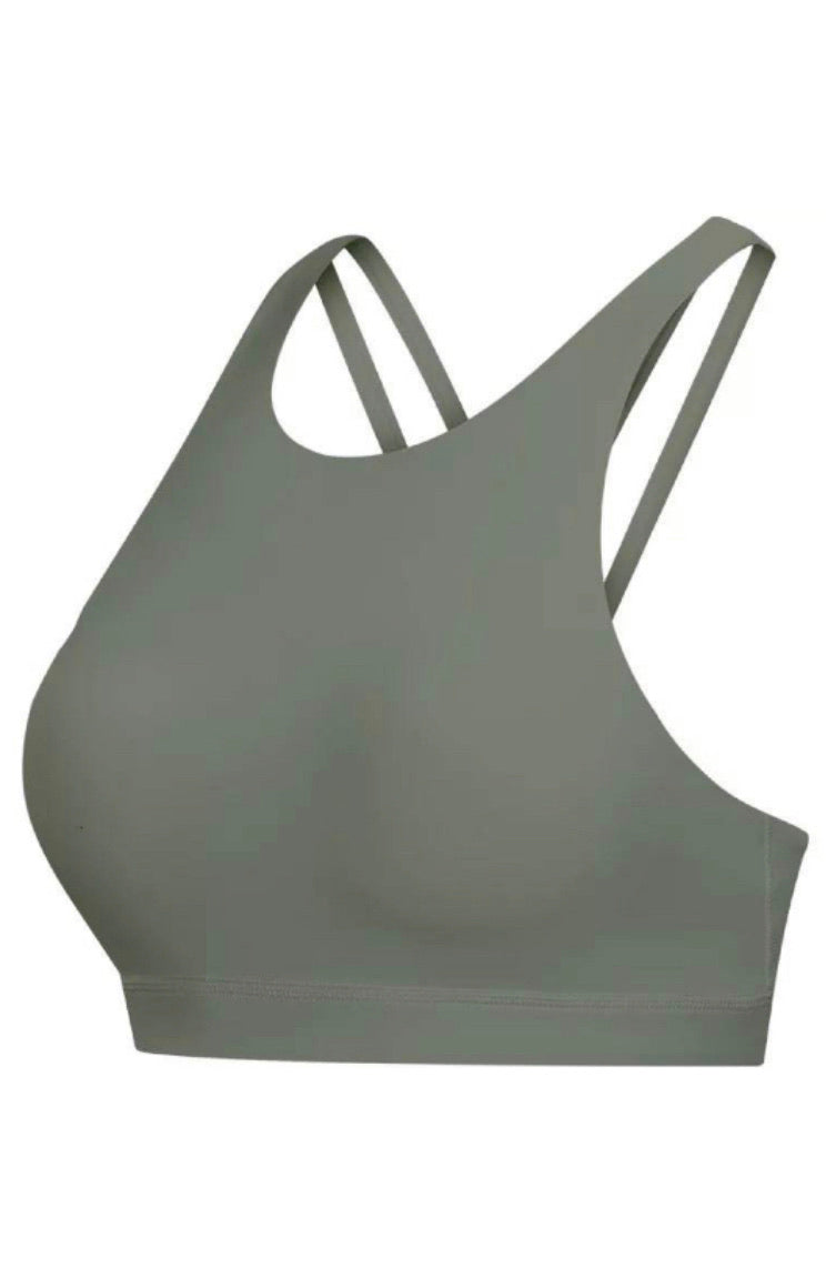Sports Bra - Army Green
