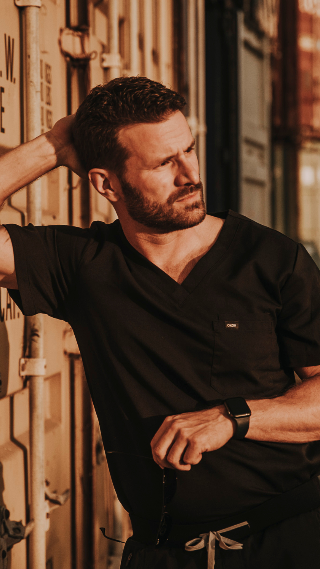 Men’s One Pocket Scrub Top