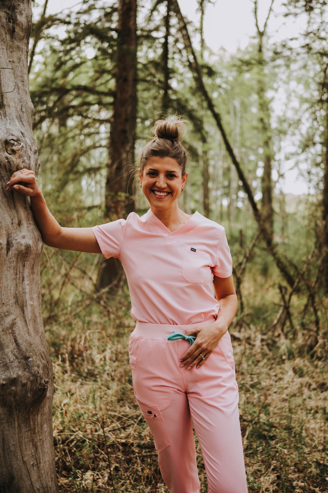 Women’s One Pocket Scrub Top